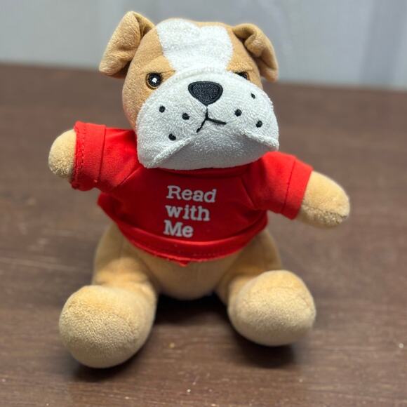 Read With Me+ Ready Freddy Bulldog Social Emotional Learning Stuffed Animal - Picture 1 of 8